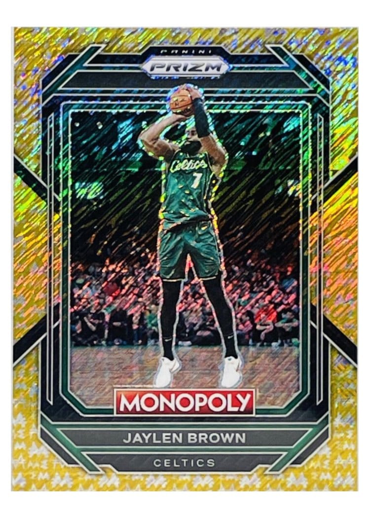 2023-24 Panini Prizm Monopoly Base Set Jaylen Brown #8 card