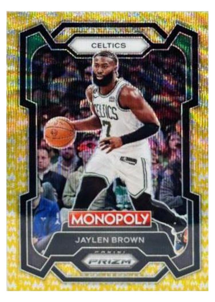 2023-24 Panini Prizm Monopoly Base Set Jaylen Brown #8 card