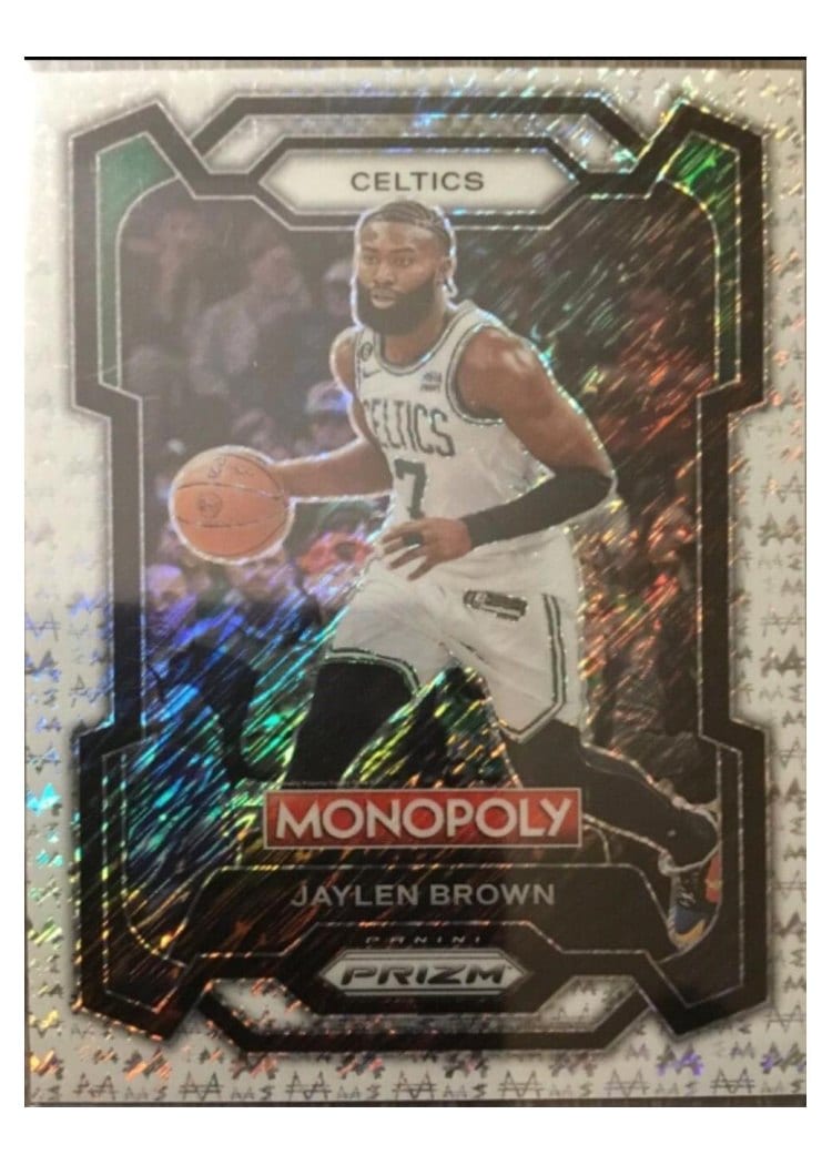 2023-24 Panini Prizm Monopoly Base Set Jaylen Brown #8 card