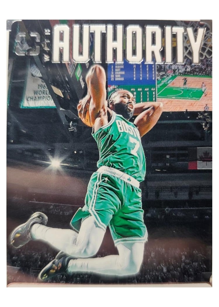 2024-25 Panini Photogenic With Authority Set Jaylen Brown #15 card