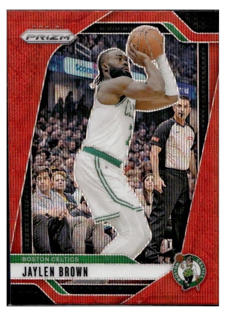 2024-25 Panini Prizm Base Set Jaylen Brown #139 card