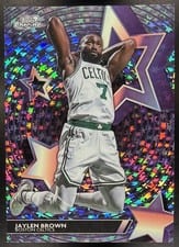2025-26 Topps Cosmic Chrome StarFractor Jaylen Brown #SF-26 card