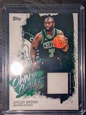 2025-26 Topps Own the Game Jaylen Brown #OTGA-JB