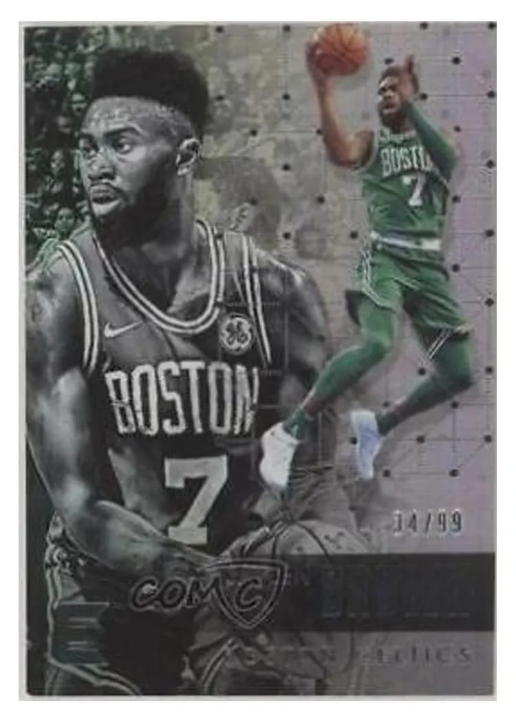 2017 Panini Essentials Jaylen Brown Silver #76 card