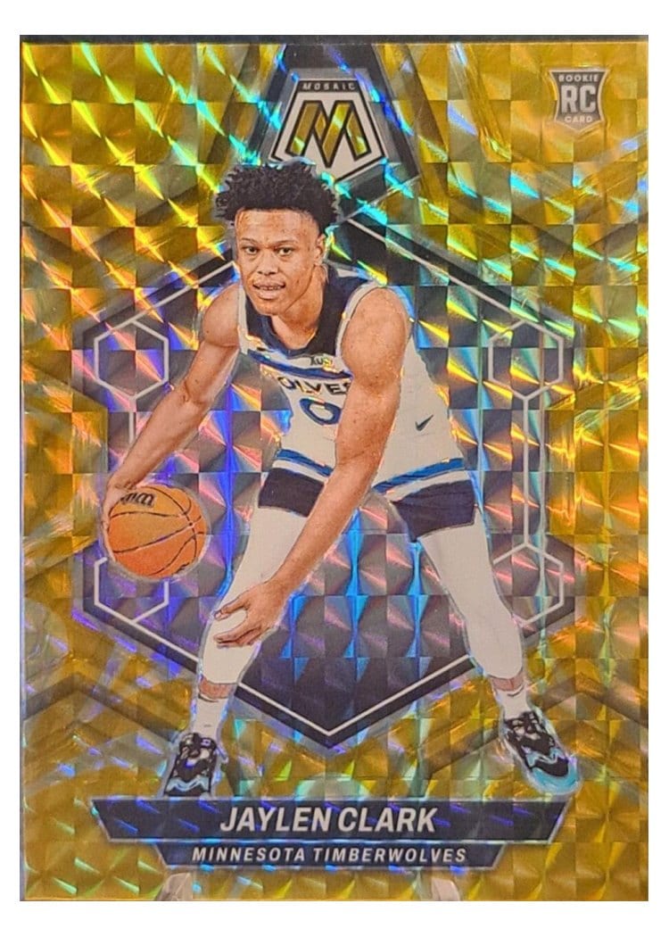 2023-24 Panini Mosaic Base Set Jaylen Clark #208 card
