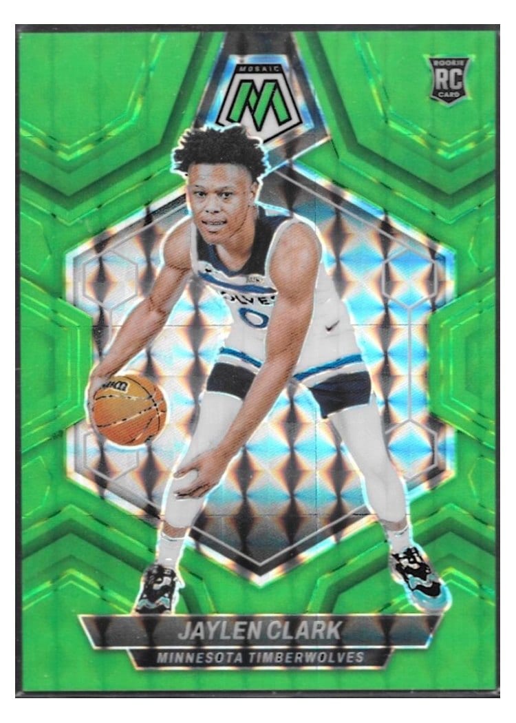2023-24 Panini Mosaic Base Set Jaylen Clark #208 card