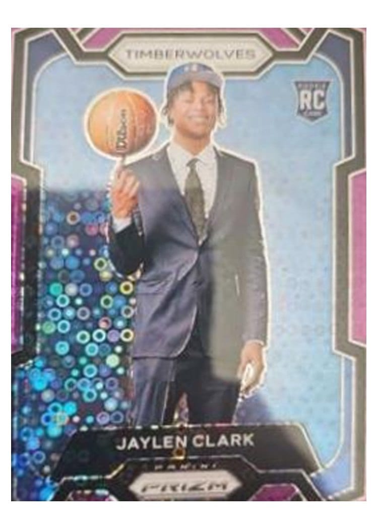 2023-24 Panini Prizm Base Set Jaylen Clark #166 card