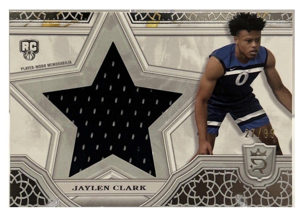 2023-24 Topps Royalty Star Relics Jaylen Clark #SR-JC card