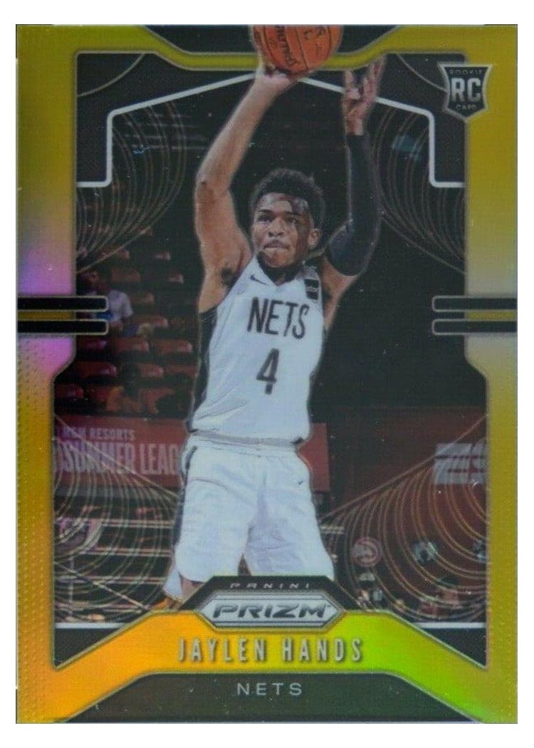 2019-20 Panini Prizm Base Set Jaylen Hands #293 card