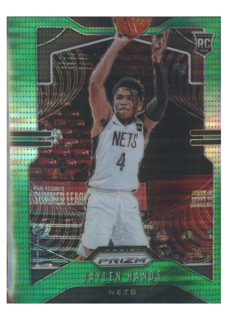 2019-20 Panini Prizm Base Set Jaylen Hands #293 card