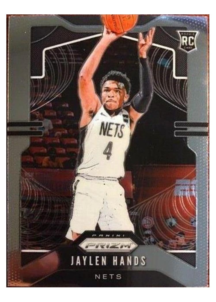 2019-20 Panini Prizm Base Set Jaylen Hands #293 card