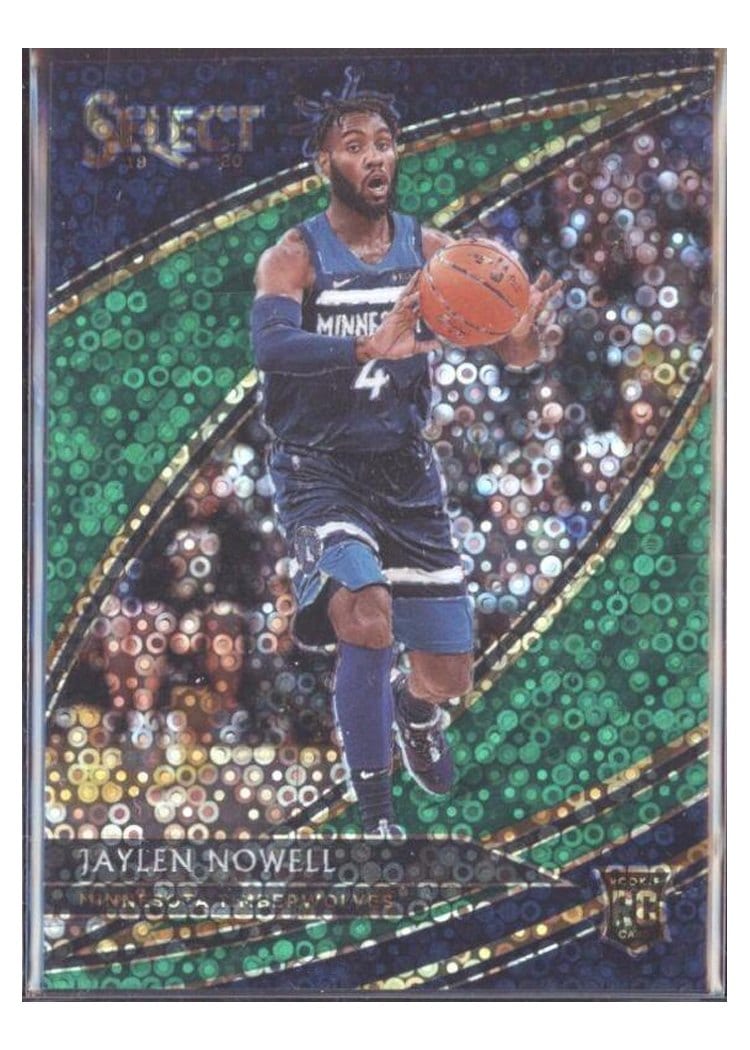 2019-20 Panini Select Base Set Jaylen Nowell #268 card