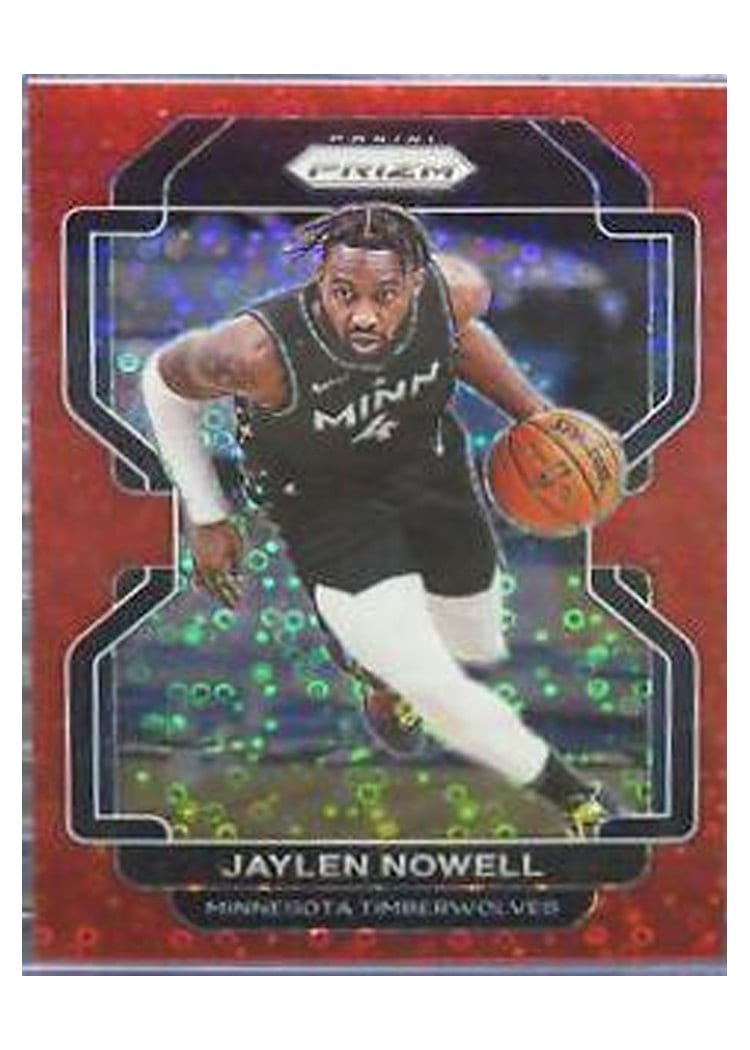 2021 Panini Prizm Jaylen Nowell Fast Break Red Prizm #41 card