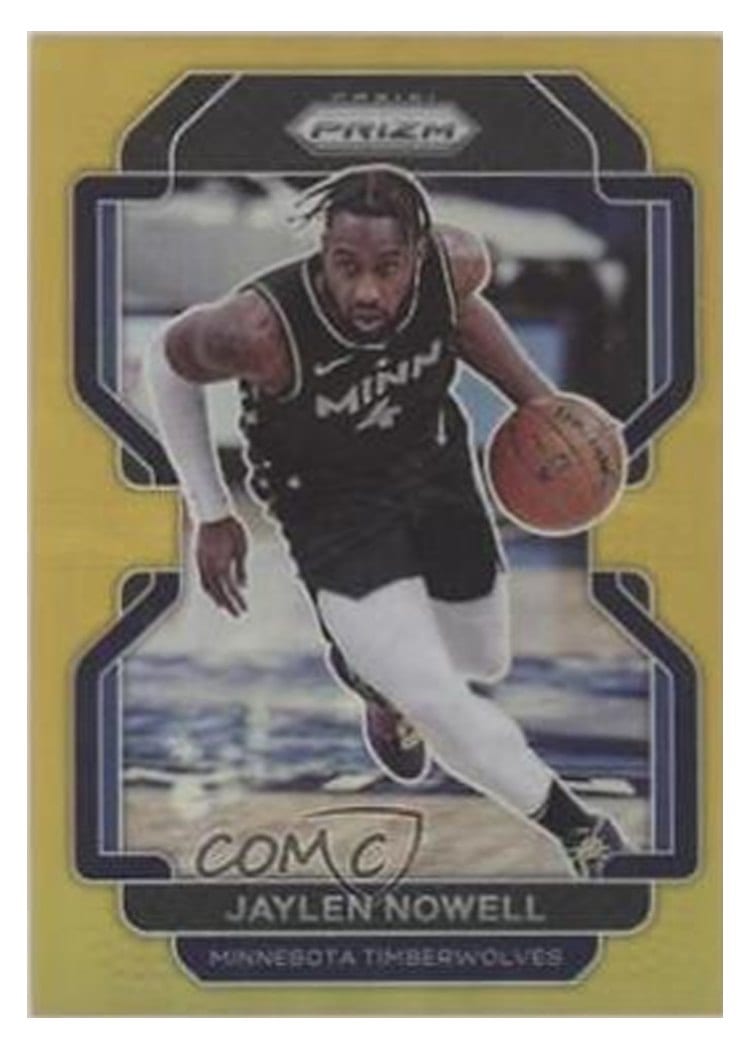 2021 Panini Prizm Jaylen Nowell Gold Prizm #41 card