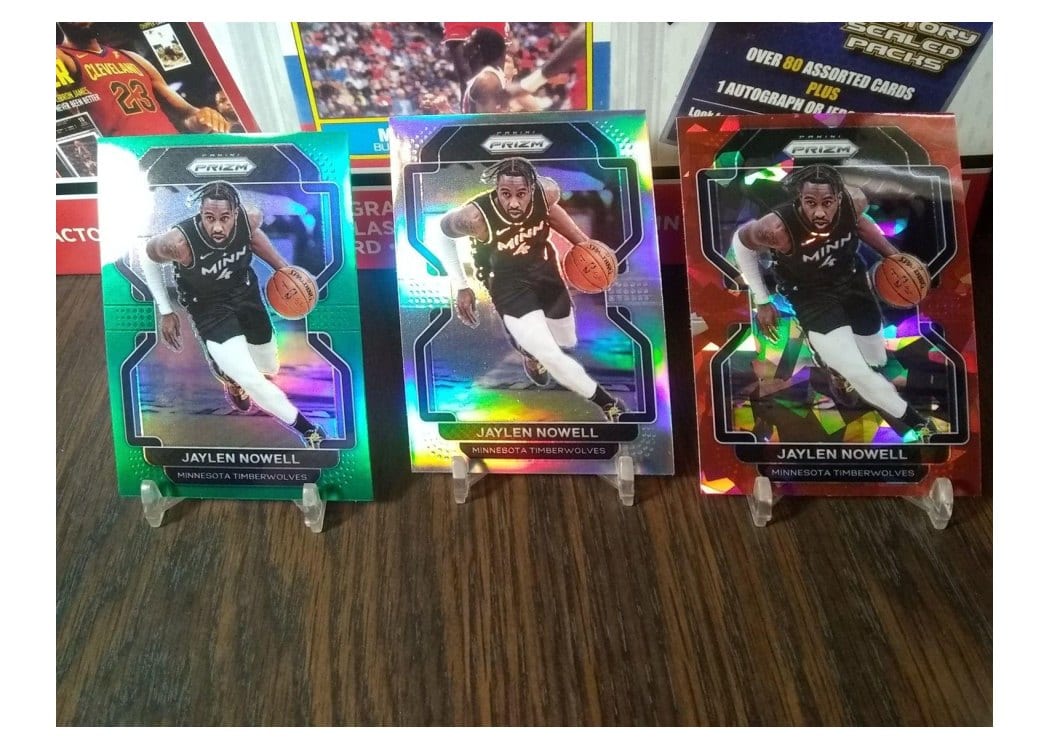 2021 Panini Prizm Jaylen Nowell #41 card
