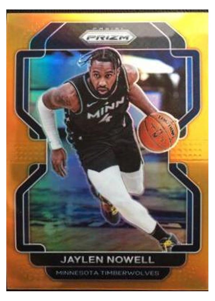 2021 Panini Prizm Jaylen Nowell Orange Prizm #41 card