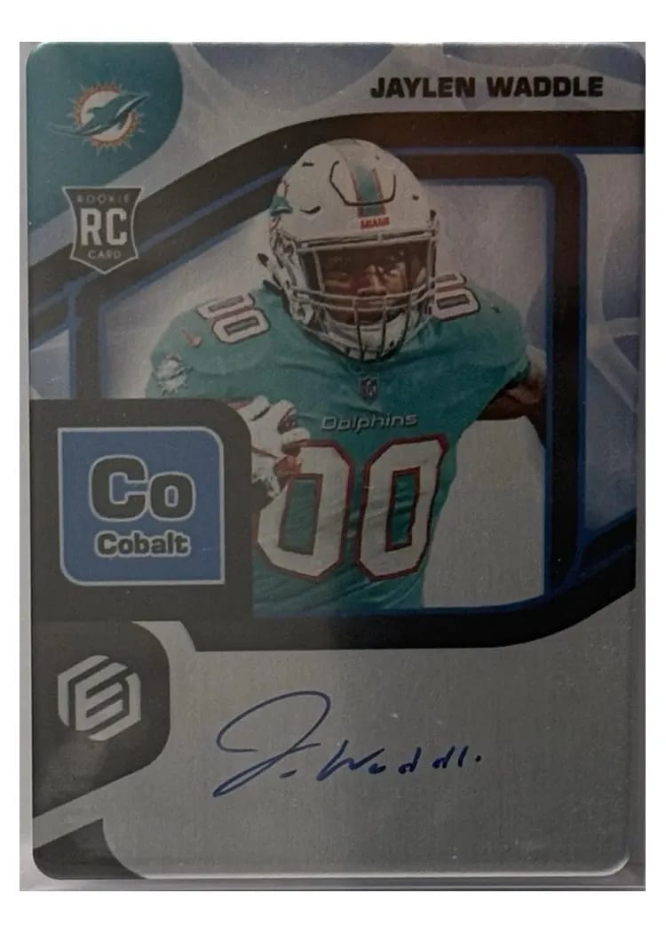 2021 Panini Elements Jaylen Waddle #130 card