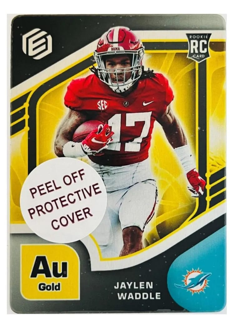 2021 Panini Elements Jaylen Waddle #88 card