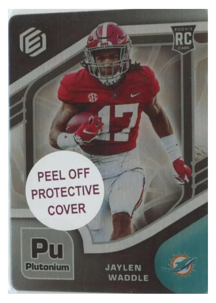 2021 Panini Elements Jaylen Waddle Plutonium #88 card