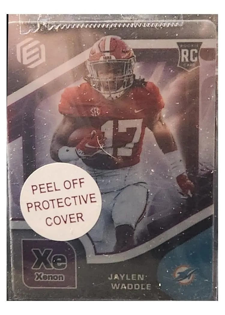 2021 Panini Elements Jaylen Waddle #88 card