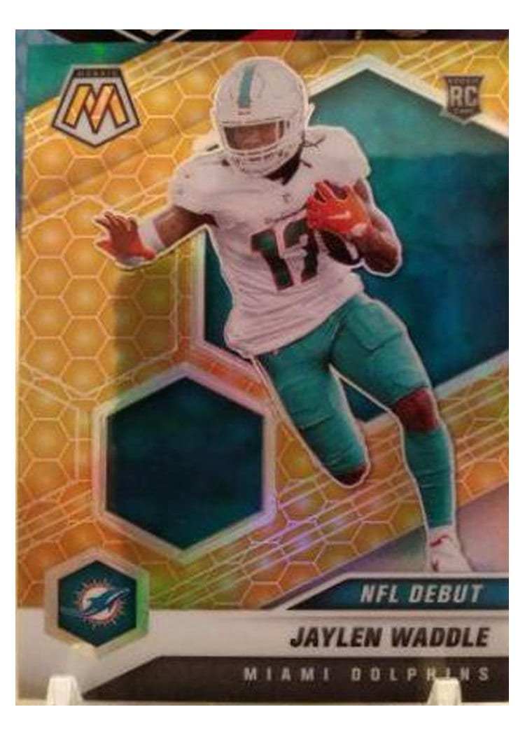 2021 Panini Mosaic Base Set Jaylen Waddle #248 card