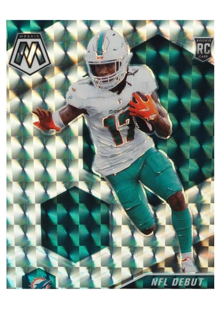 2021 Panini Mosaic Base Set Jaylen Waddle #248 card