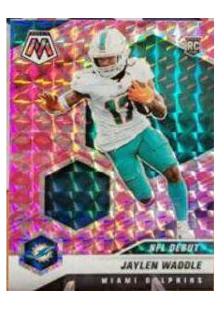 2021 Panini Mosaic Base Set Jaylen Waddle #248 card