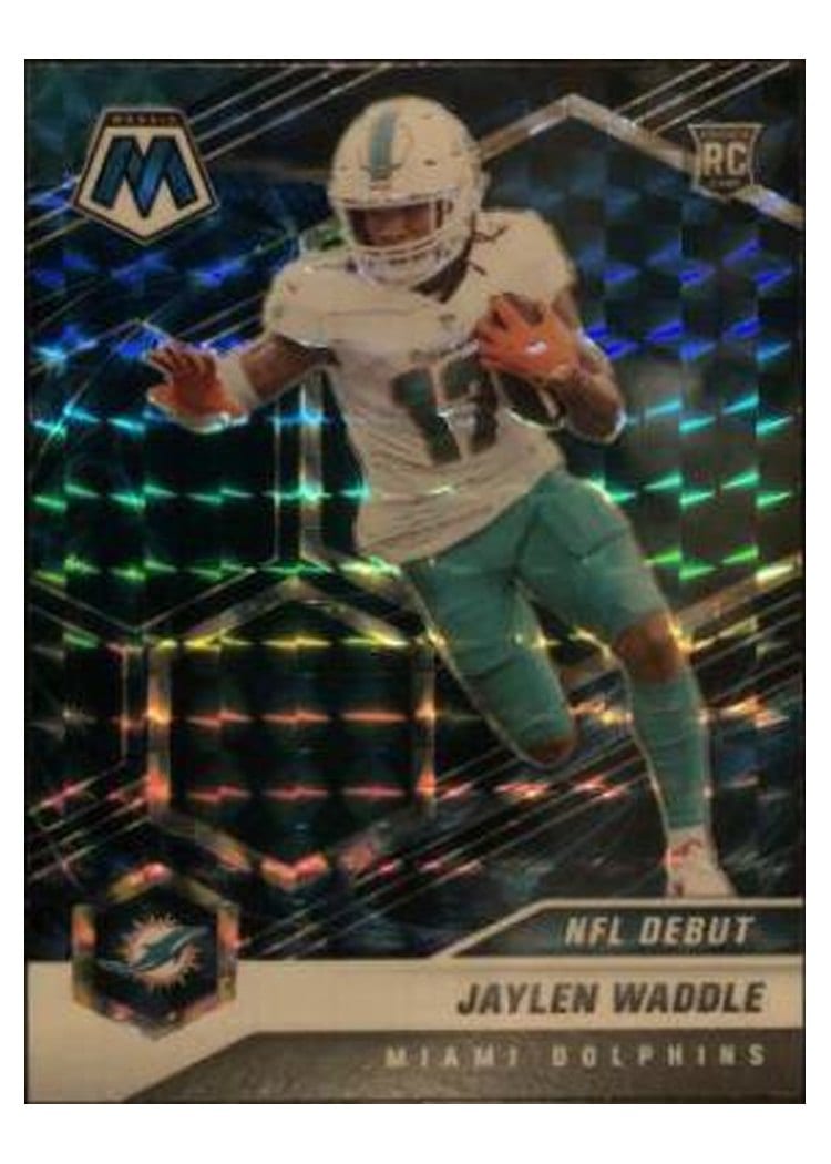 2021 Panini Mosaic Base Set Jaylen Waddle #248 card