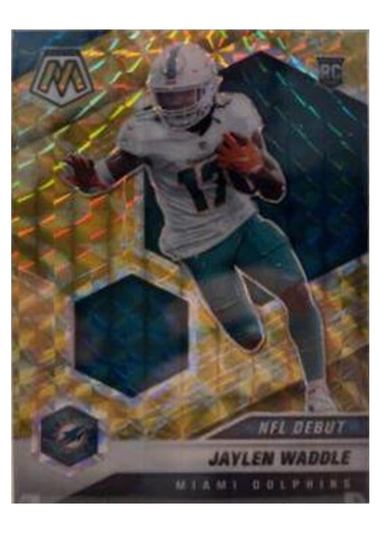 2021 Panini Mosaic Base Set Jaylen Waddle #248 card