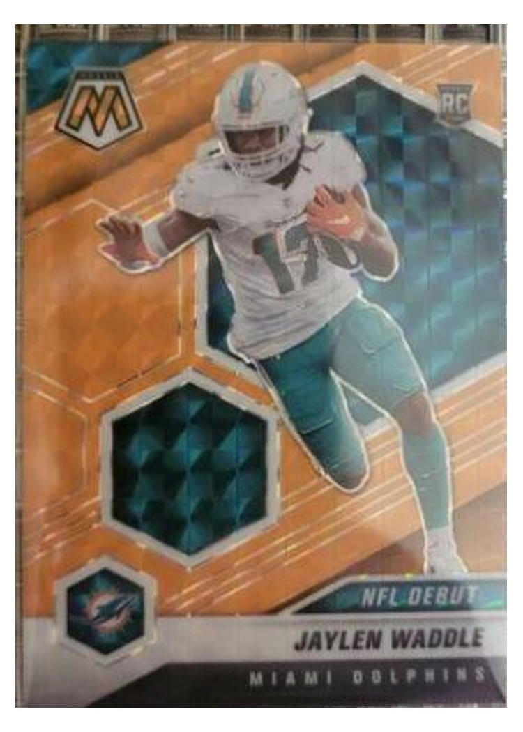2021 Panini Mosaic Base Set Jaylen Waddle #248 card