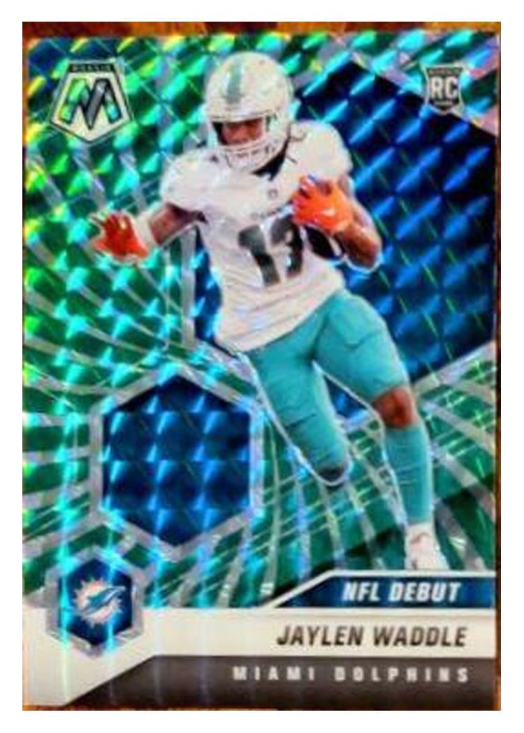 2021 Panini Mosaic Base Set Jaylen Waddle #248 card