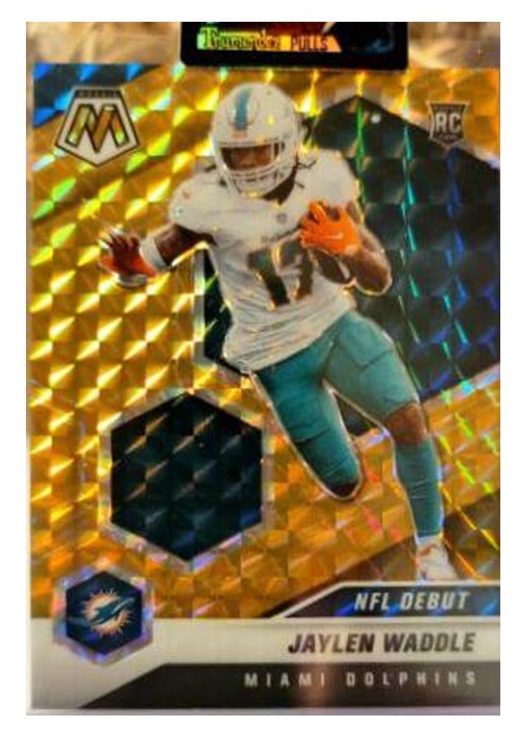 2021 Panini Mosaic Base Set Jaylen Waddle #248 card