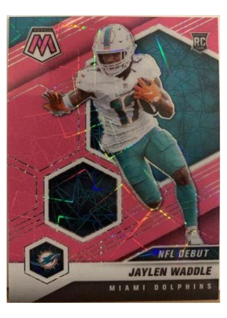 2021 Panini Mosaic Base Set Jaylen Waddle #248 card