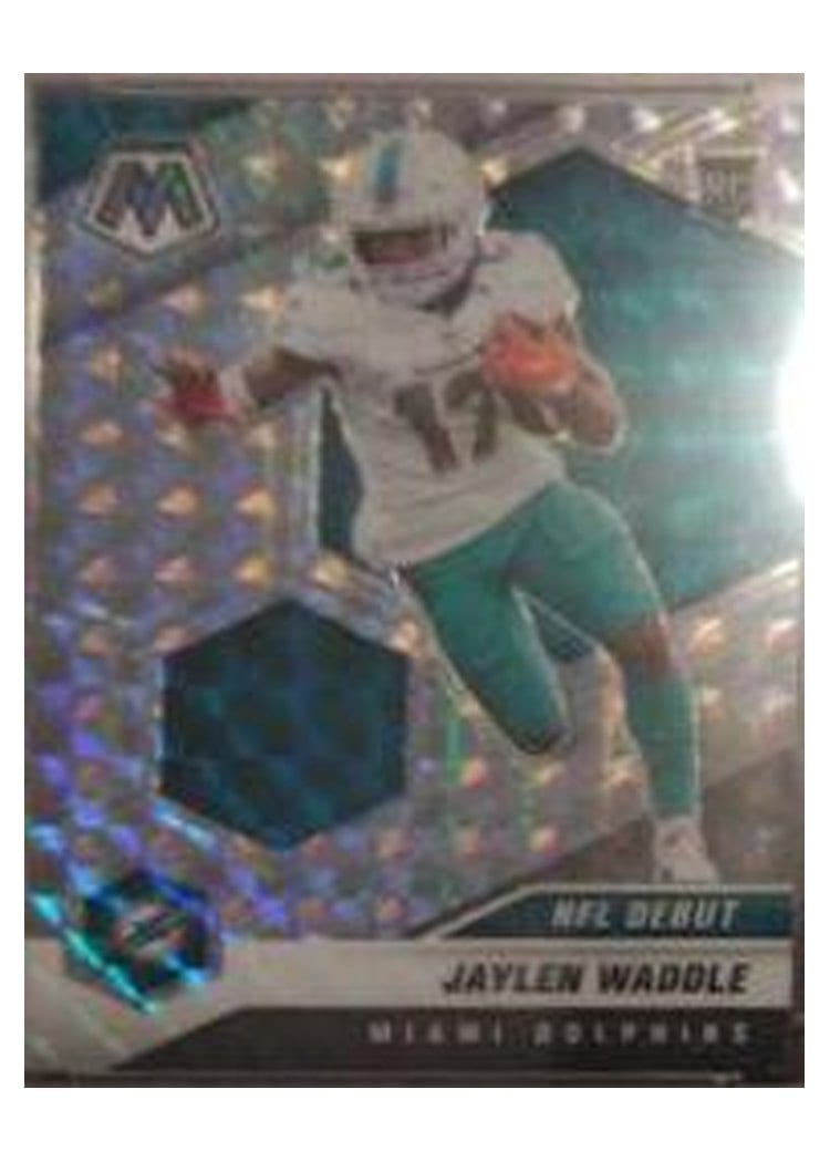 2021 Panini Mosaic Base Set Jaylen Waddle #248 card