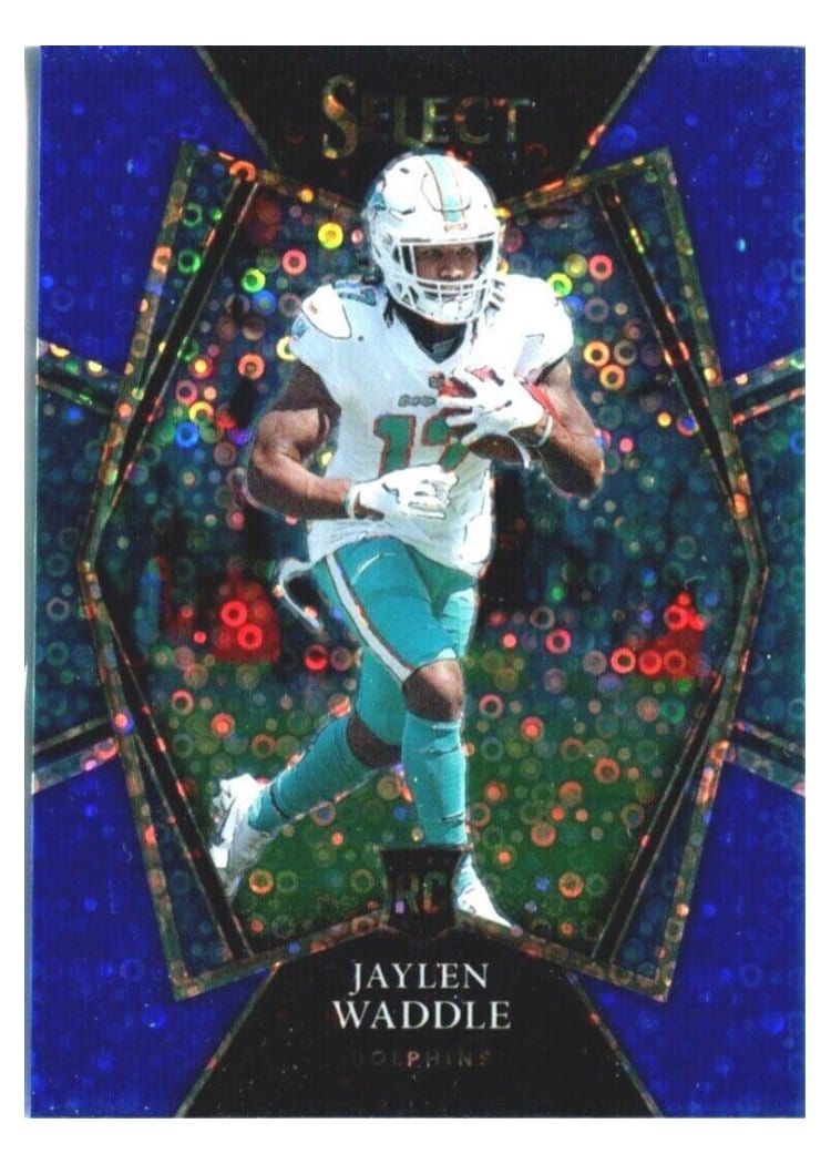 2021 Panini Select Jaylen Waddle #248 card