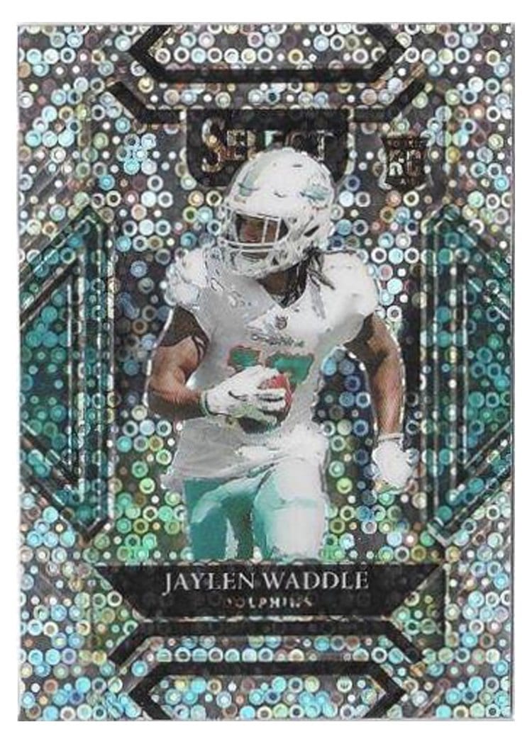 2021 Panini Select Jaylen Waddle #248 card