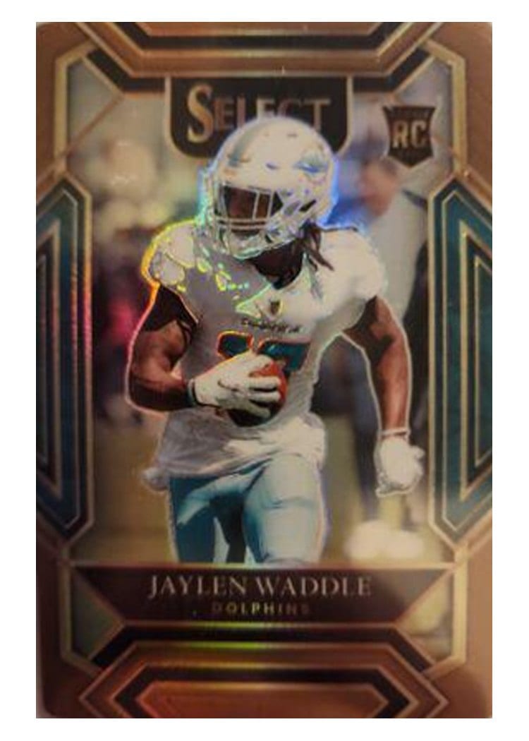 2021 Panini Select Jaylen Waddle #248 card