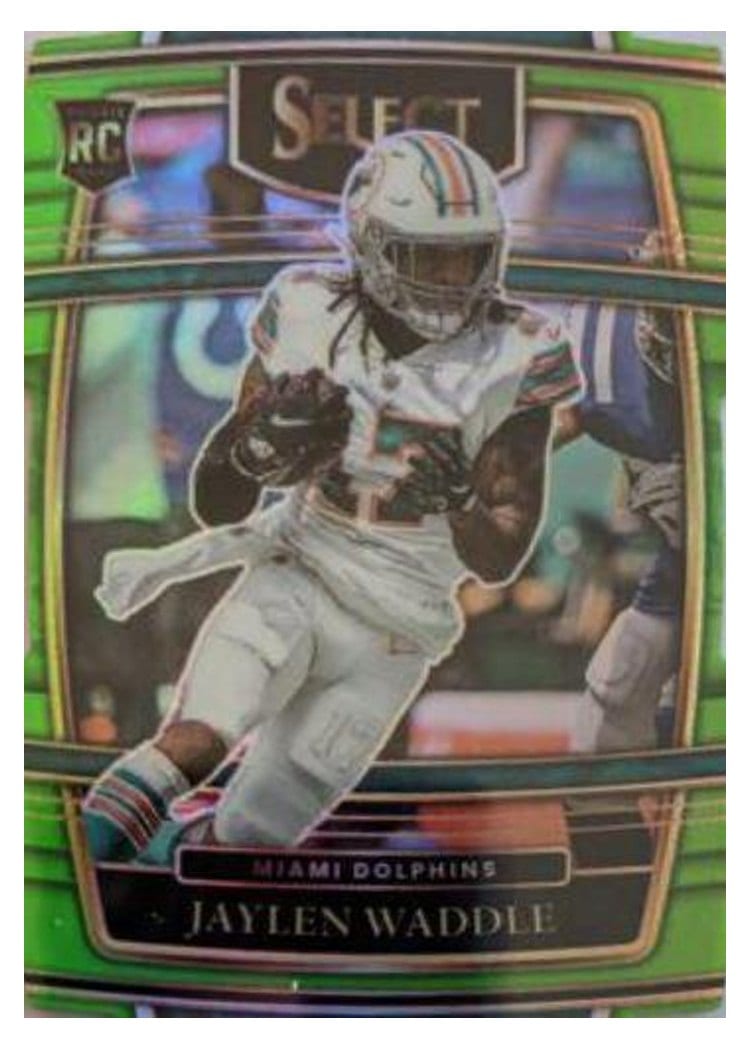2021 Panini Select Jaylen Waddle #248 card