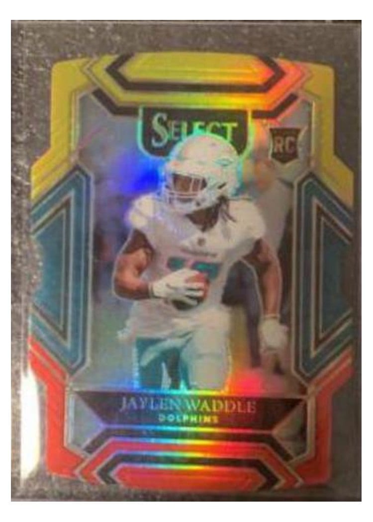 2021 Panini Select Jaylen Waddle #248 card