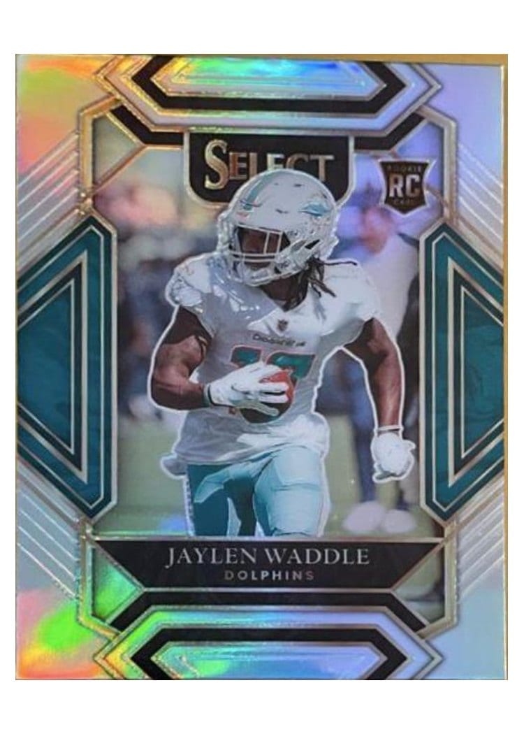 2021 Panini Select Jaylen Waddle #248 card
