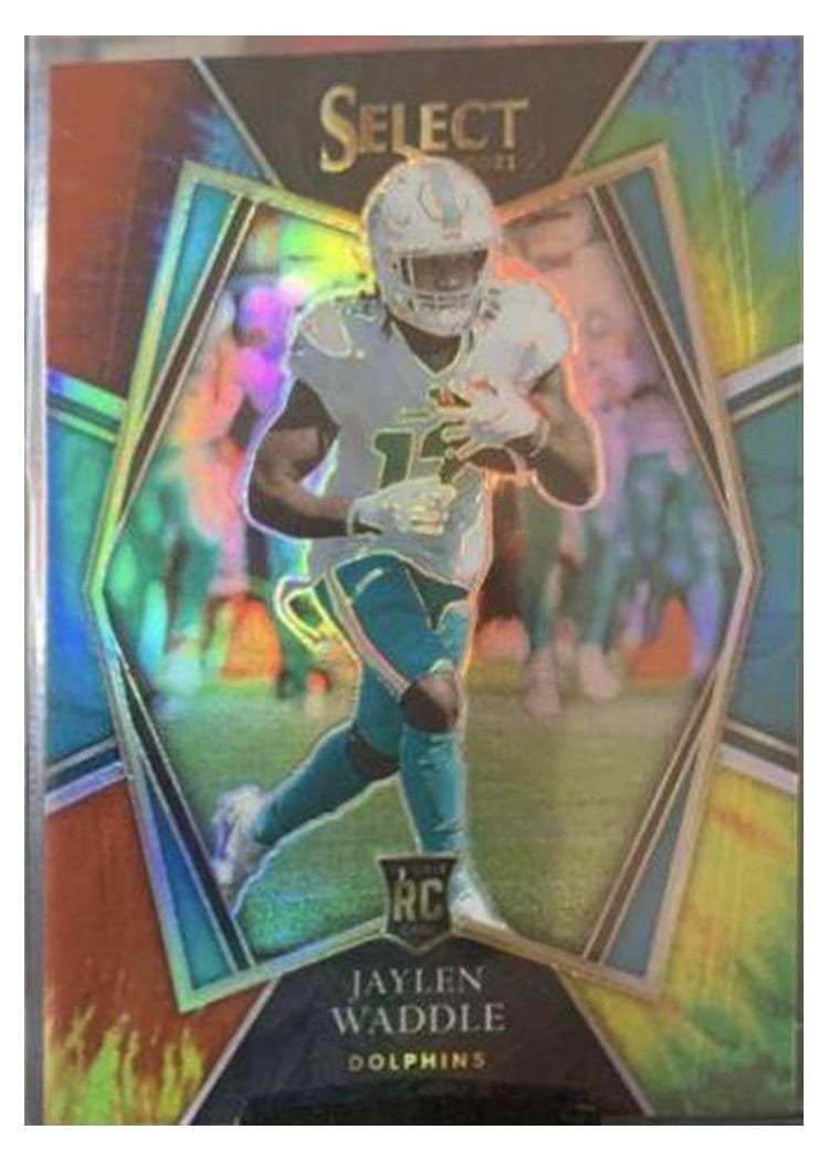2021 Panini Select Jaylen Waddle #248 card
