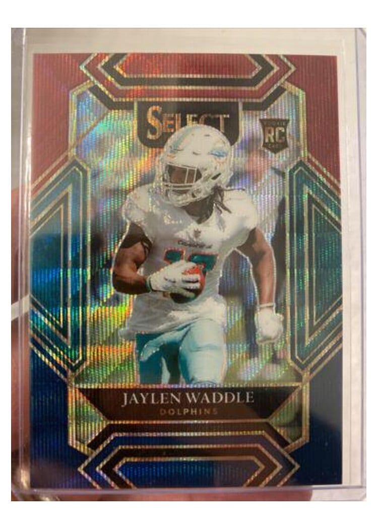 2021 Panini Select Jaylen Waddle #248 card