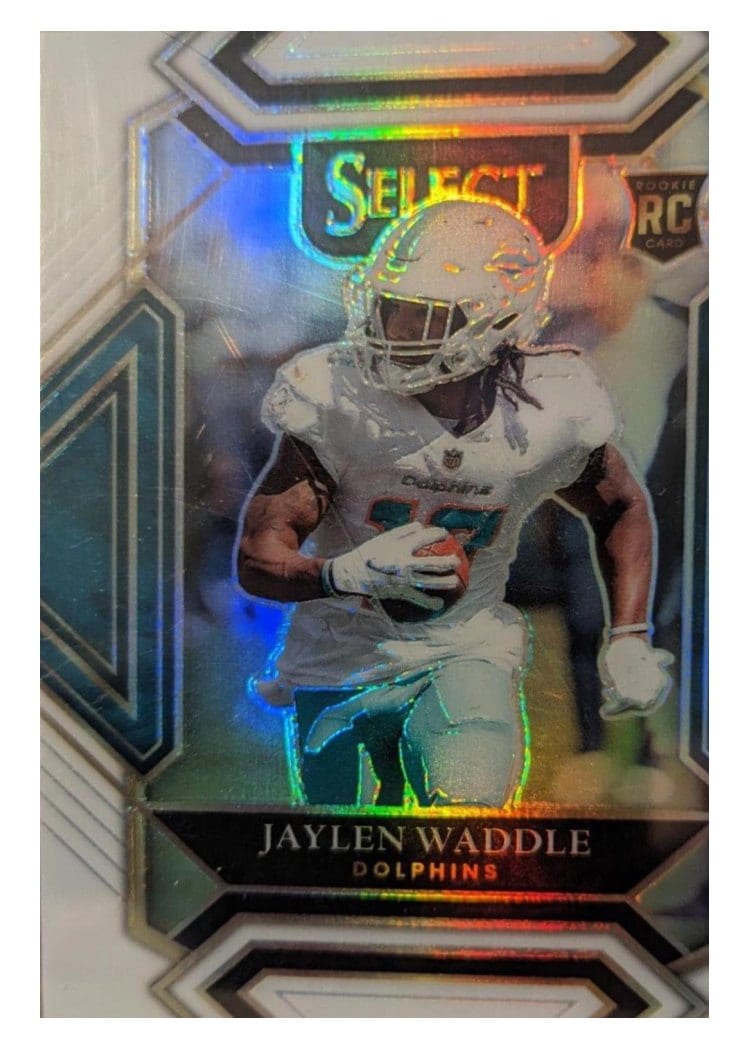 2021 Panini Select Jaylen Waddle #248 card