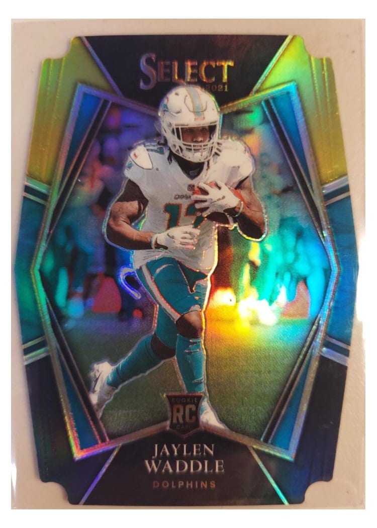 2021 Panini Select Base Set Jaylen Waddle #148 card