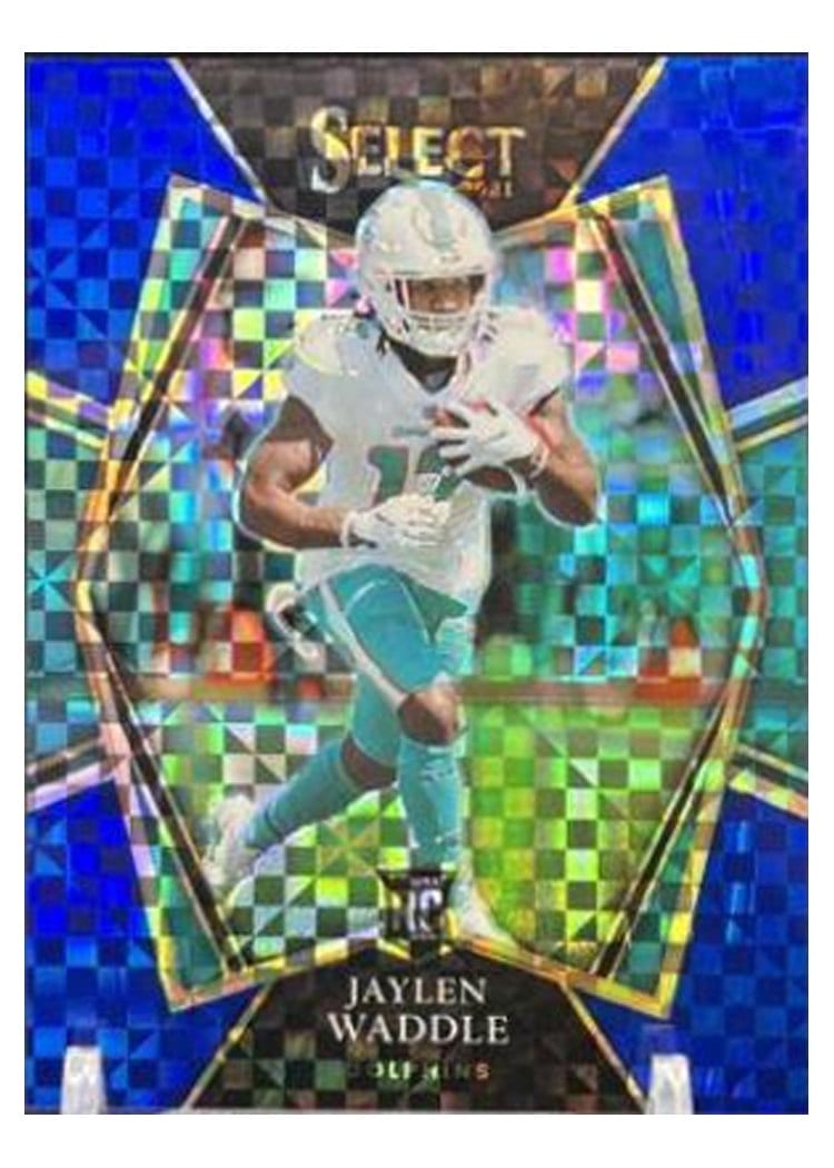 2021 Panini Select Base Set Jaylen Waddle #148 card