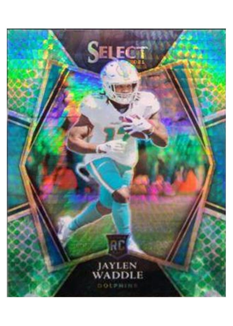 2021 Panini Select Base Set Jaylen Waddle #148 card
