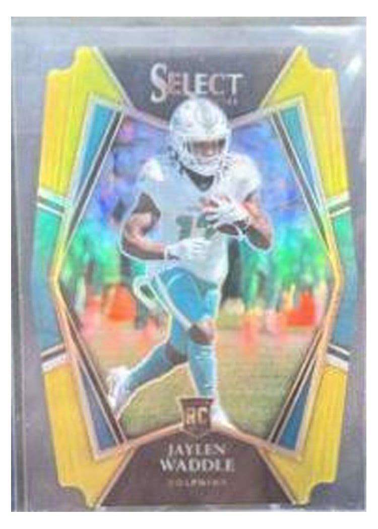 2021 Panini Select Base Set Jaylen Waddle #148 card
