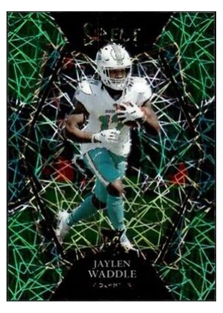 2021 Panini Select Base Set Jaylen Waddle #148 card