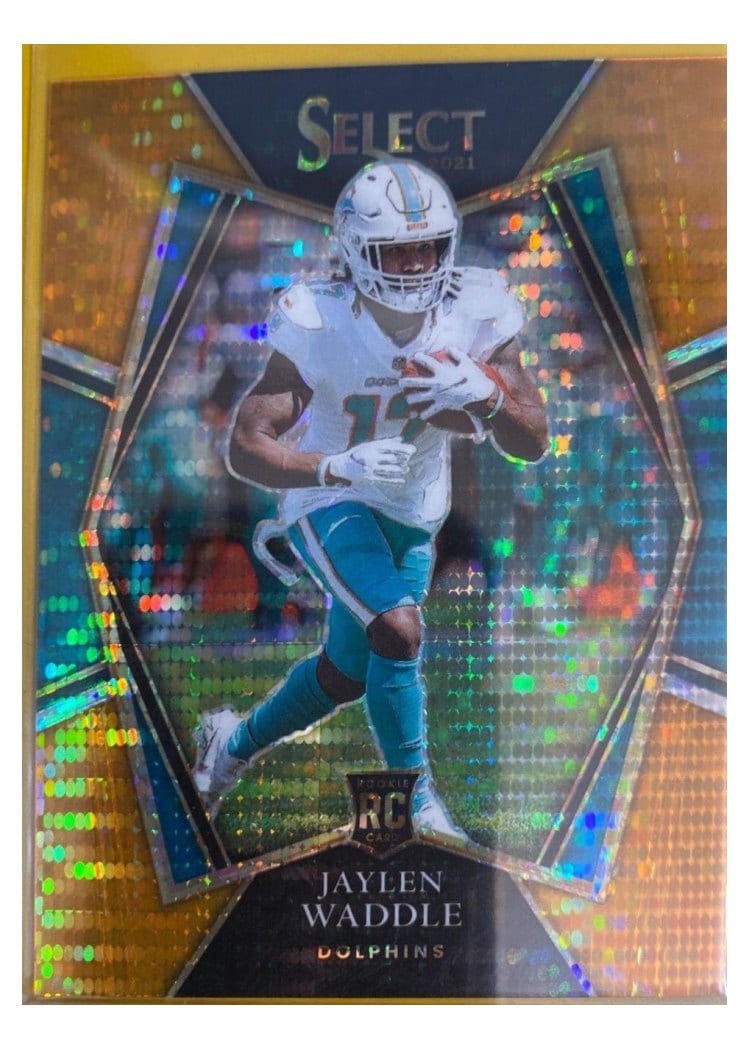 2021 Panini Select Base Set Jaylen Waddle #148 card