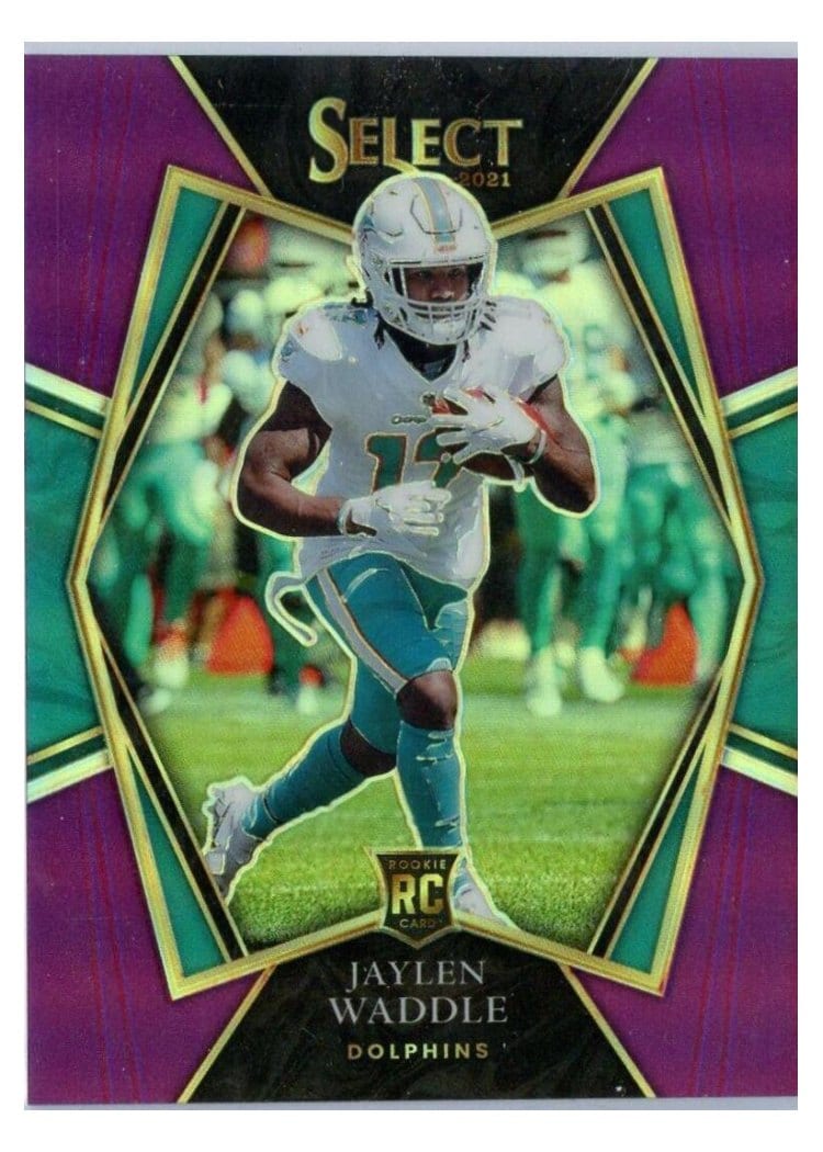 2021 Panini Select Base Set Jaylen Waddle #148 card